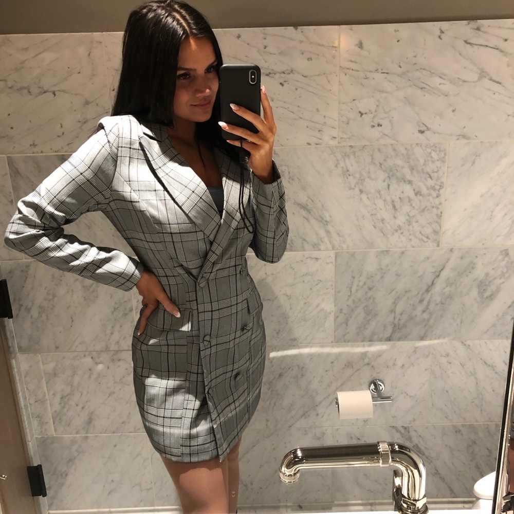 Mini dress, blazer dress